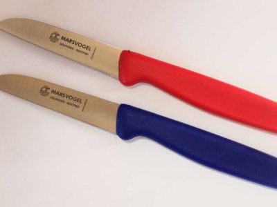 Küchenmesser Set Blau-Rot gerade Klinge Marsvogel Küchenmesser Set Blau-Rot gerade Klinge Marsvogel