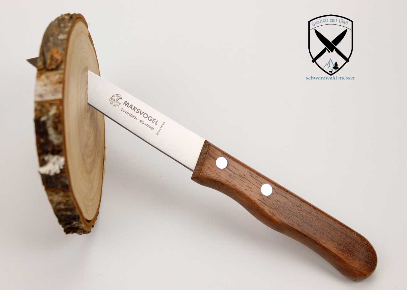 Küchenmesser Holzgriff Marsvogel Solingen
