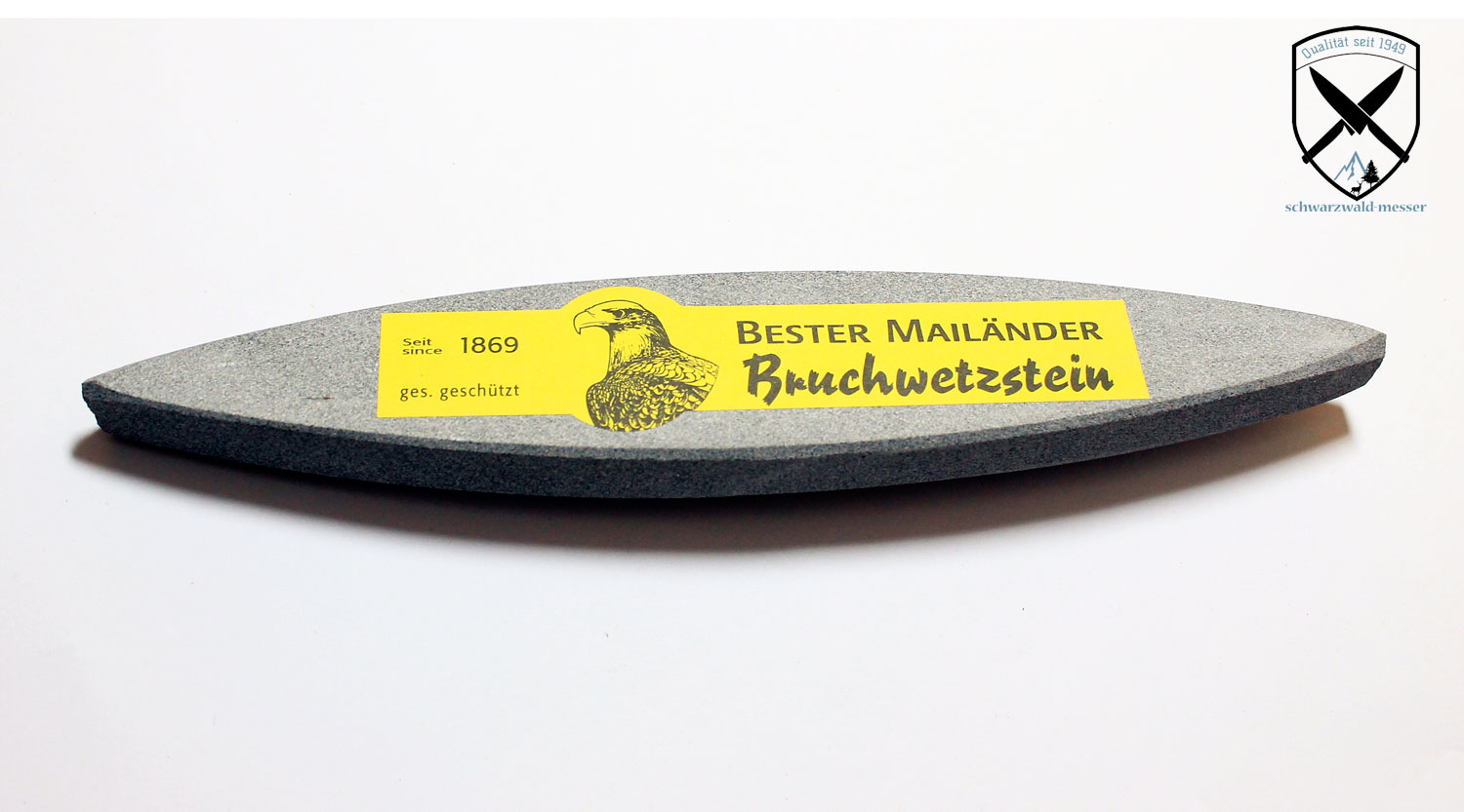 Mailänder Bruchwetzstein bei Schwarzwaldmesser