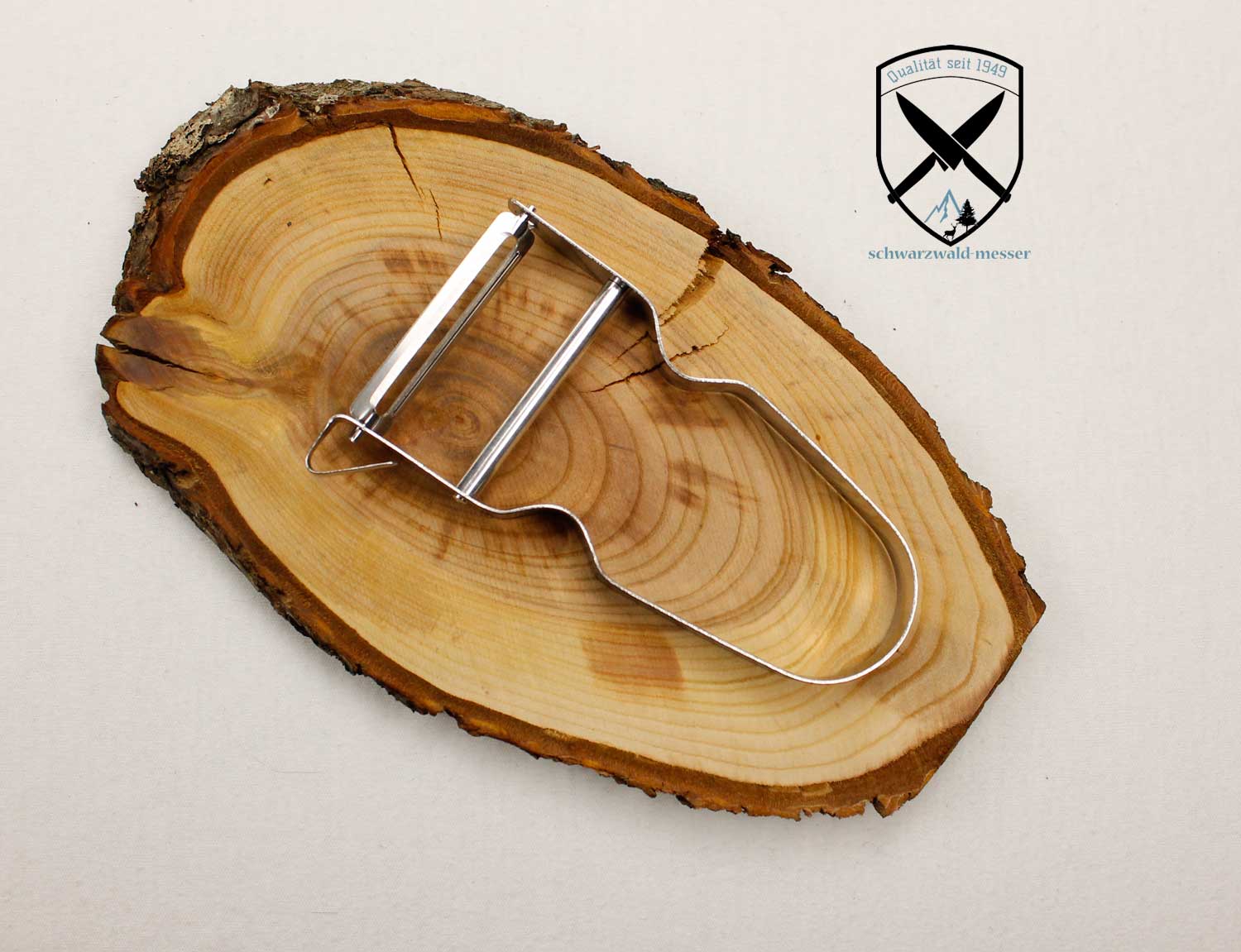 Gemüse Spargelschäler Edelstahl bei Schwarzwaldmesser