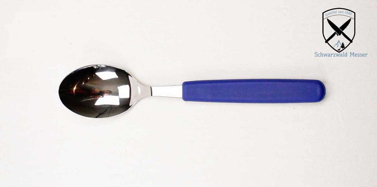 3 x 5-teiliges Tafelbesteck mit blauem Kunststoffgriff RF – Bild 6