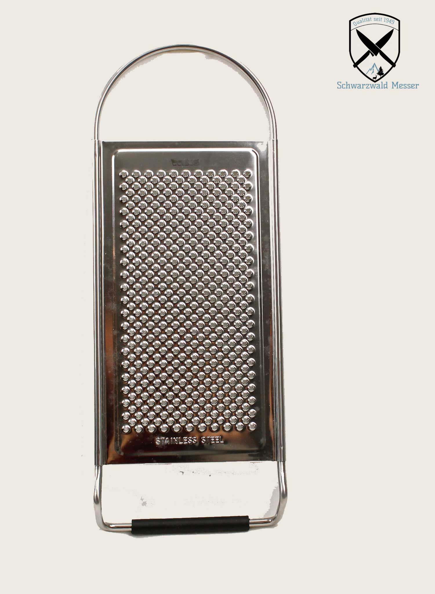 Kartoffel-Käsereibe aus Edelstahl. Weis – Bild 3