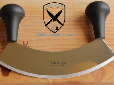 Wiegemesser Kräutermesser ca.18 cm Kunststoffgriff Solingen.